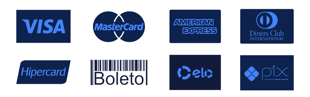 Formas de pagamento