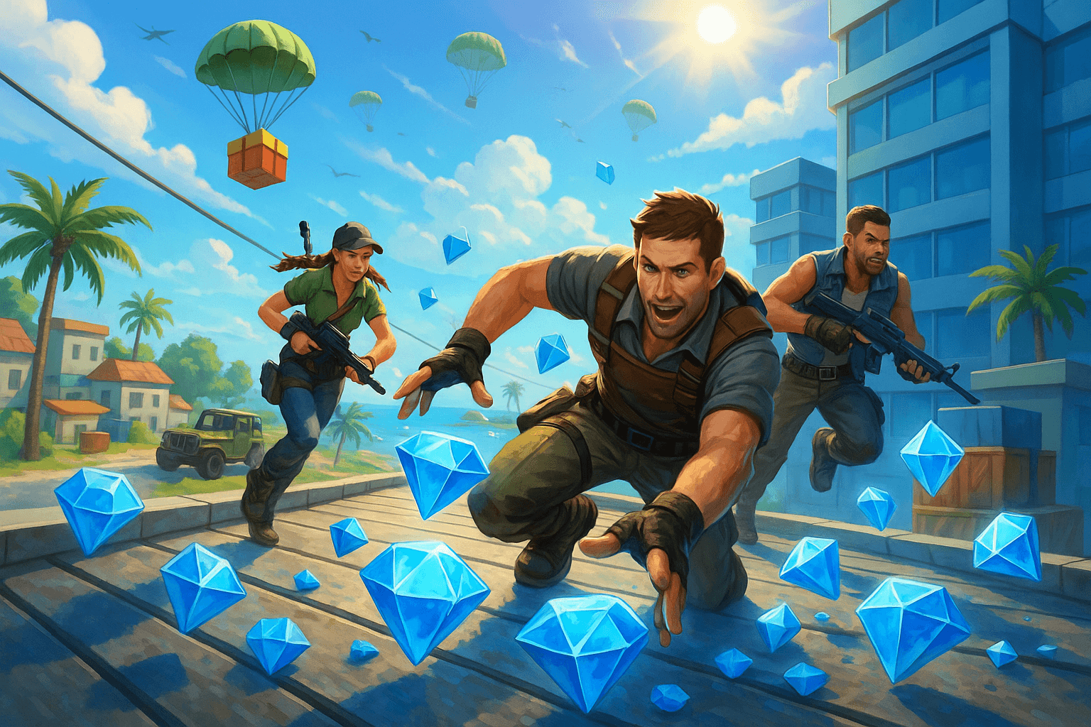 Diamantes — Free Fire